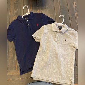 Polo by Ralph Lauren Kids' Blue and Gray Polo Shirts  Boy’s Ralph Lauren polos I